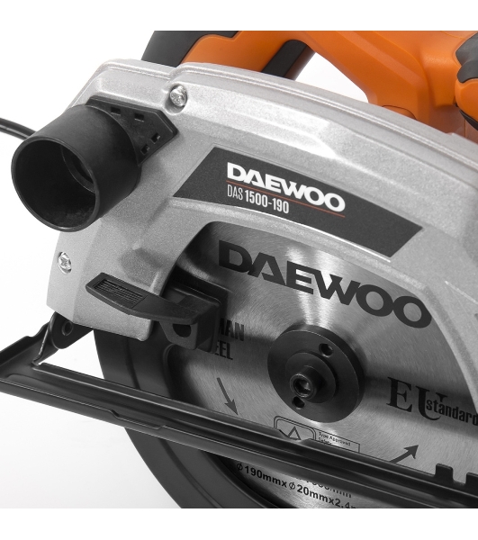 Пила циркулярная DAEWOO DAS 1500-190 1500Вт 4800об/мин