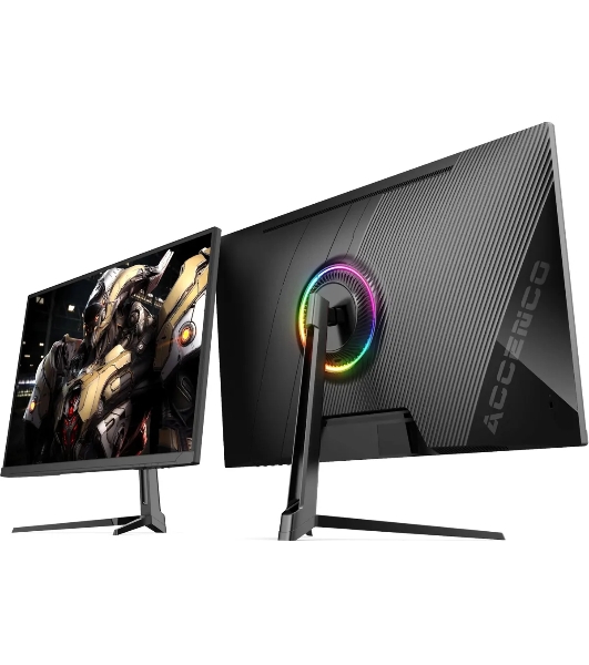 Монитор 27' NPC MZ2712-B IPS 2560x1440, 165 Гц, 1 мс, 16:9, 250 кд/м², 2xHDMI 2.0, DP 1.2, 3.5 Jack, USB 2.0, динамики (2x3 Вт), FreeSync, G-Sync, HDR, черный