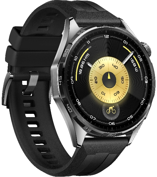 Умные часы Huawei Watch GT 6 ATM-B19, 1.47' AMOLED, Bluetooth, 5ATM, черный
