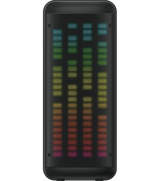Минисистема Hyundai H-MC1236 черный 40Вт FM USB BT micro SD