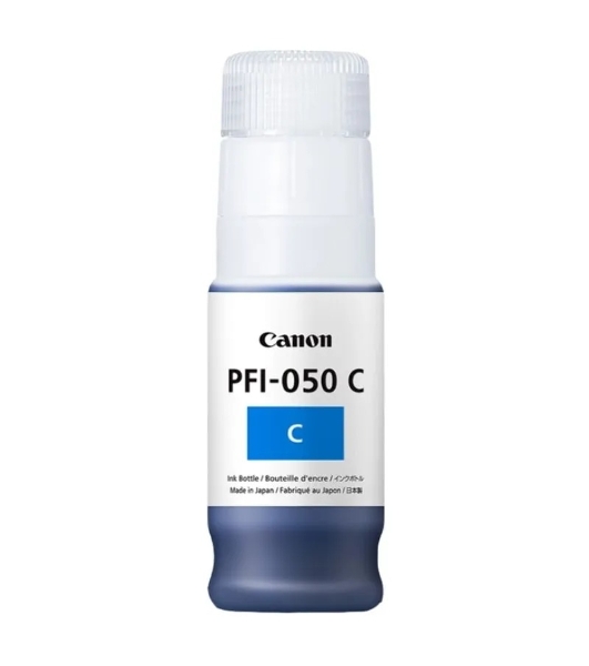 Картридж струйный Canon PFI-050C 5699C001 голубой (70мл) для Canon imagePROGRAF TC-20M