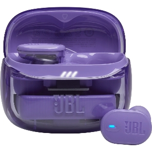 Наушники TWS JBL Tune Buds 2 Ghost фиолетовый, внутриканальные, Bluetooth, адаптивное шумоподавление