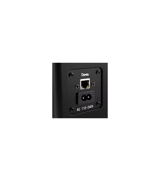 Звуковая колонна Intrend ITSPK-43DA-B активная 4x3', усилитель 2х120 Вт, входы DANTE + аналоговый (тюльпан), SPL 107dB, 80Hz18kHz, 20°х120° (VхH), вес 5.3кг, черный, крепление в комплекте, (цена за 1шт., продается парами)