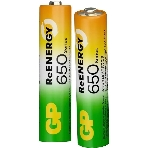 Аккумулятор GP 65AAAHCRGY-2CRCB2 AAA NiMH 650mAh (2шт), фото3