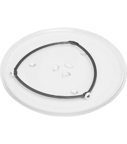 Микроволновая печь Samsung MS23T5018AK/BW черный, 23 л, 800 Вт, переключатели - сенсор