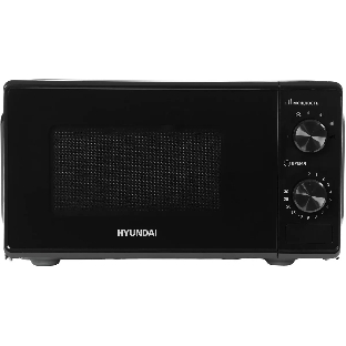 Микроволновая печь Hyundai HYM-M2045 черный, 20 л, 700 Вт, переключатели - поворотный механизм
