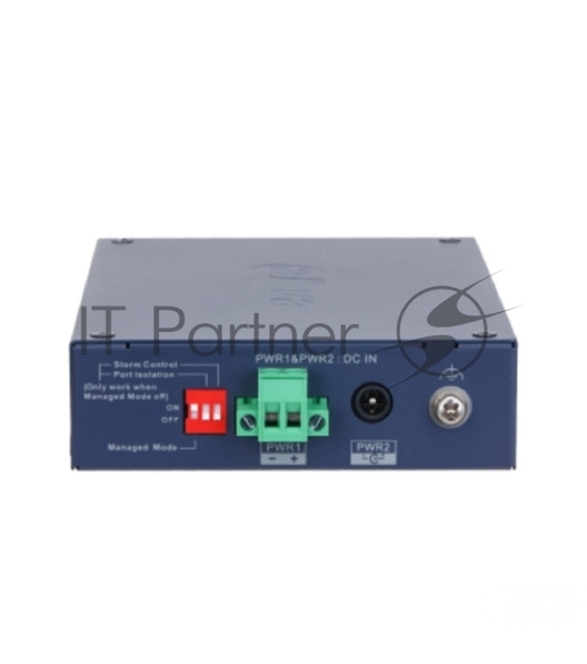 Коммутатор DAHUA DH-CHS4106-4ET, 4×100 Мбит/с + 1×1 Гбит/с + 1×1 Гбит/с SFP, управляемый