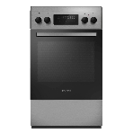 Плита электрическая Maunfeld MEC511CS09TD серебристый, конфорок 4 шт, духовка 59 л, 50 см x 85 см x 60 см, фото11