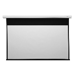 Экран с электроприводом Lumien Master Control 193х220 см (раб. область 119х212см) (95') Matte White FiberGlass черная кайма сверху 70 см 16:9, фото2