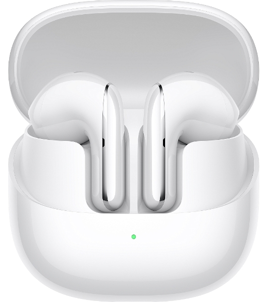 Наушники TWS Xiaomi Buds 5 белый, вкладыши, Bluetooth, активное шумоподавление, до 6 ч