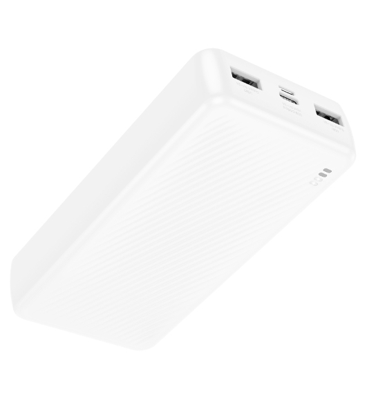 Портативный аккумулятор BOROFONE (6941991111792) BJ55A White - 20000mAh 2USB
