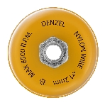 Щетка для УШМ Denzel 100 мм, чашка, нейлоновая щетина, М14, фото2