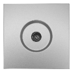 Розетка ТВ оконечная СП ZIMA IP20 серый матовый LEZARD 704-7488-130, фото 1