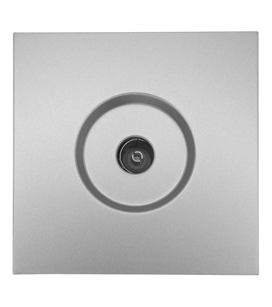 Розетка ТВ оконечная СП ZIMA IP20 серый матовый LEZARD 704-7488-130