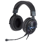 Гарнитура Acer AHW120 чёрный, проводная, USB, подсветка, фото 1