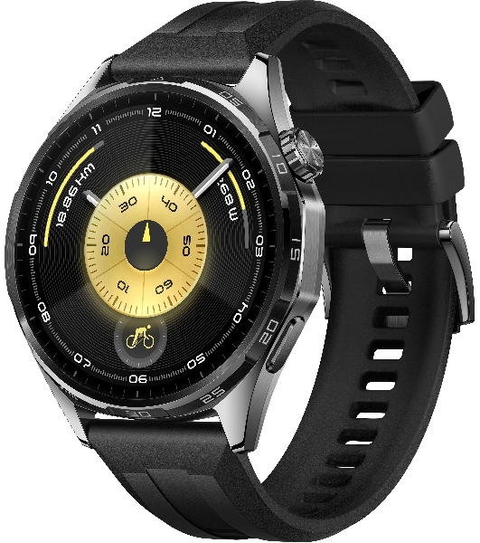 Умные часы Huawei Watch GT 6 ATM-B19, 1.47' AMOLED, Bluetooth, 5ATM, черный