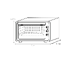 Мини-печь Delta D-0123 серая с тэном повыш. мощности,1300 Вт,37 л,2 нагреват. эл, с термостатом, фото6