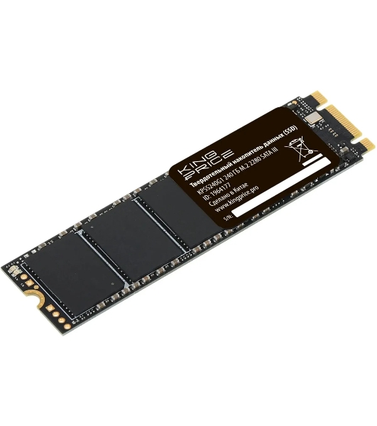 Накопитель SSD KingPrice KPSS240G1, 240Gb, M.2 2280, SATA-III, R/W 500/420