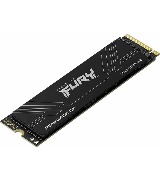 Накопитель SSD Kingston Fury Renegade, 1Tb, M.2(22x80мм), NVMe, PCIe 5.0 x4, 3D TLC, R/W 14200/11000Mb/s, IOPs 2 200 000/2 150 000, TbW 1000, DWPD 0.5 (12 мес)