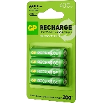 Аккумулятор GP RECHARGE AAA NiMH 400mAh (4шт), фото3