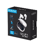 Беспроводные наушники Maxvi MHF-120BT белые TWS\LCD\Sensor\200мАч\5.4\кабель Type-C, фото7