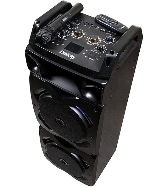 Акустическая колонка Dialog Oscar AO-220 1.0, 100W RMS, Караоке с беспр. микр, BT/FM/USB/SD/GT