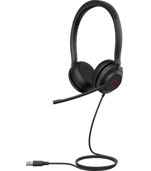 Гарнитура Yealink UH35 Dual UC чёрный, проводная, USB