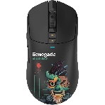 Мышь беспроводная/проводная A4Tech Bloody R72 Ultra Duo черный/рисунок, 20000 dpi, радиоканал, USB, кнопки - 7, фото 1