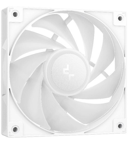 Кулер для процессора DEEPCOOL AG620 WH ARGb V2 LGA20XX/1700/1200/115X/AM5/AM4 (9шт/кор, TDP 260W, PWM, ARGb DUAL Fan 120мм, 6 тепл. трубок, белый) RET