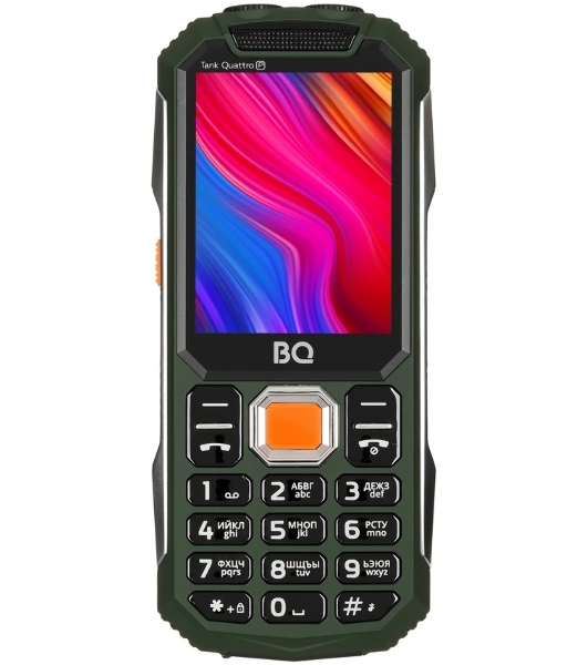 Мобильный телефон BQ 2817 Tank Quattro Power зеленый