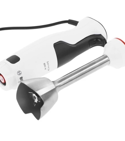 Блендер погружной Bosch MSM4W210 белый, 600 Вт, плавная регулировка