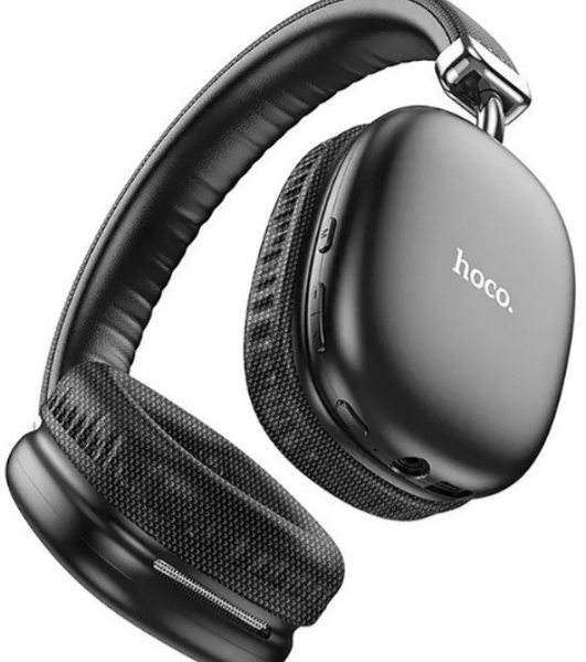 Беспроводные/проводные наушники Hoco W35 черный, полноразмерные, Bluetooth + проводной, до 40 ч