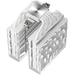 Кулер для процессора DEEPCOOL AG620 WH ARGb V2 LGA20XX/1700/1200/115X/AM5/AM4 (9шт/кор, TDP 260W, PWM, ARGb DUAL Fan 120мм, 6 тепл. трубок, белый) RET, фото5