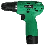 Дрель-шуруповерт Oasis AS-12V Eco, 12 В, 1,5 Ач, 24 Нм, щеточный, фото 1