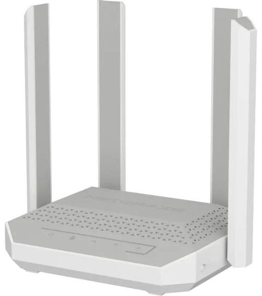 Роутер беспроводной Keenetic Netcraze Sprinter (NС-3711) AX3000 10/100/1000BASE-TX белый