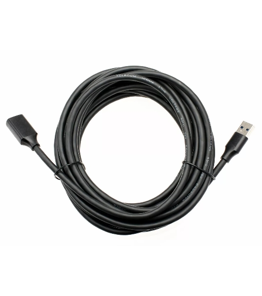 Кабель удлинительный USB3.0 Am-Af 5m Telecom черный (TUS708-5M)
