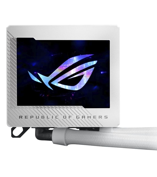 Жидкостная система охлаждения ASUS ROG RYUJIN III 240 ARGB белый 120 мм, алюминий, 2000 об/мин, 29.7 дБ, 4 pin
