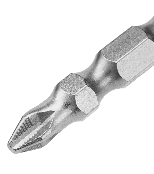 Бита двухстор., PH2-PH2х45мм, сталь S2, 10шт. Gross