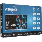 Телевизор Asano 55' 55LU5011T белый LED UHD 60Hz Салют ТВ, фото2