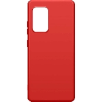 Чехол (клип-кейс) BORASCO Microfiber Case, для Samsung Galaxy A52, красный, фото 1