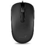 Мышь проводная Genius DX-120 черный, 1000 dpi, USB, кнопки - 3, фото 1