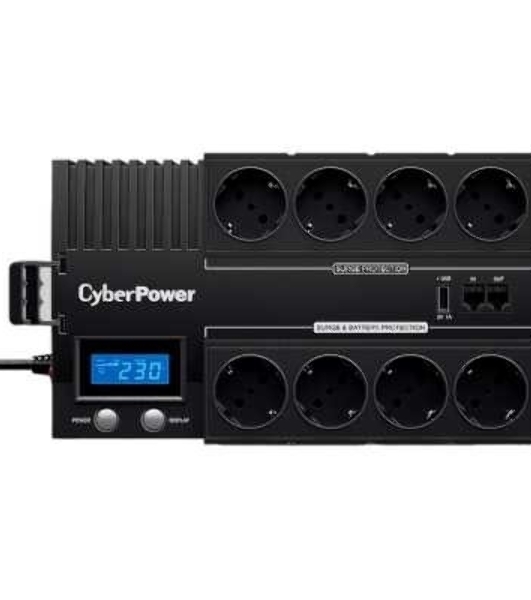 Источник бесперебойного питания Cyberpower BR700EA/700 ВА/420 Вт/8 x CEE 7 (евророзетка)