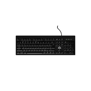 Клавиатура БЕШТАУ КЛ104РУ (SG) проводная, USB Type-A, чёрный
