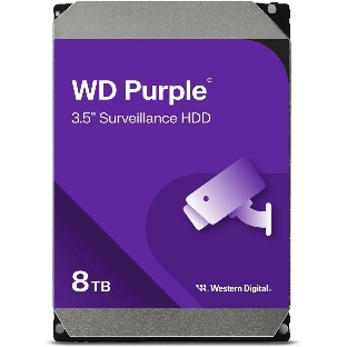 Жесткий диск Western Digital 8Tb Purple SATA III, 5640- rpm, 256Mb, 3.5'