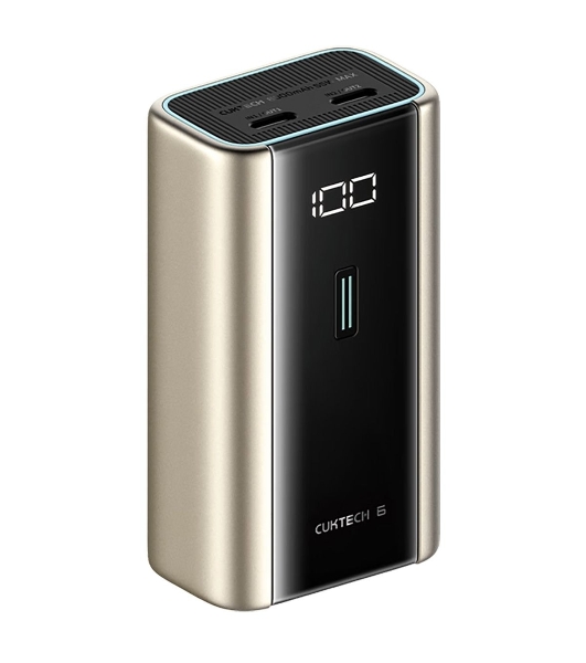 Портативный аккумулятор CUKTECH PB060 6000mAh 55W золотистый