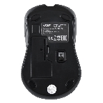 Мышь беспроводная Acer OMR010 черный, 1200 dpi, радиоканал, USB, кнопки - 3, фото2