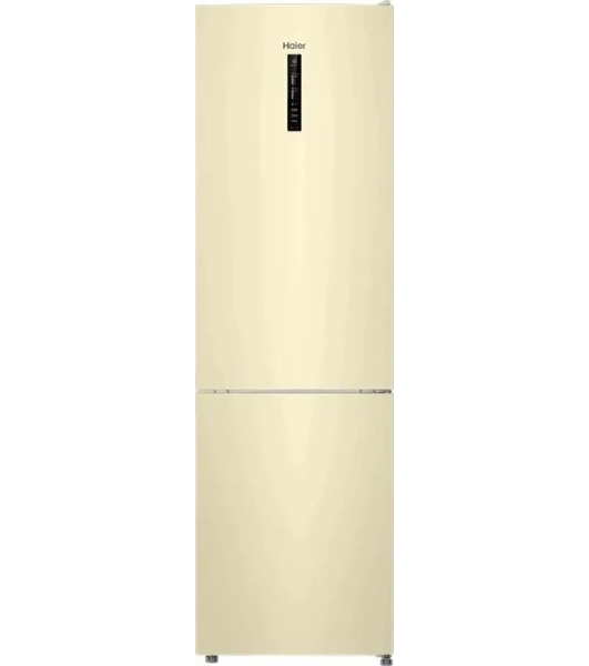 Холодильник Haier CEF538CCG бежевый двухкамерный 263/105л морозилка снизу, No Frost