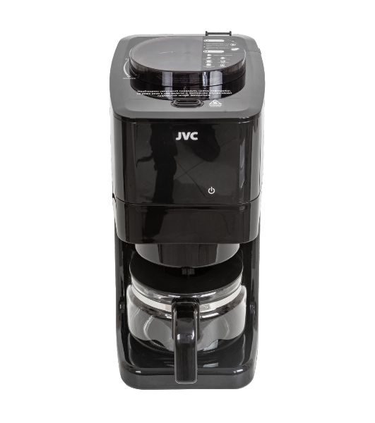 Кофеварка капельная JVC JK-CF37 черный, зерновой/молотый, 0.6 л, 730 Вт
