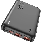 Портативный аккумулятор Hoco J101 Astute 10000mAh QC3.0/PD3.0 22.5W 5A 2xUSB-A/USB-C черный, фото2