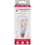 Лампа светодиодная филаментная Thomson TH-B2342 E27, эдисон, 9Вт, 6500К, белый холодный, 1 шт., фото2